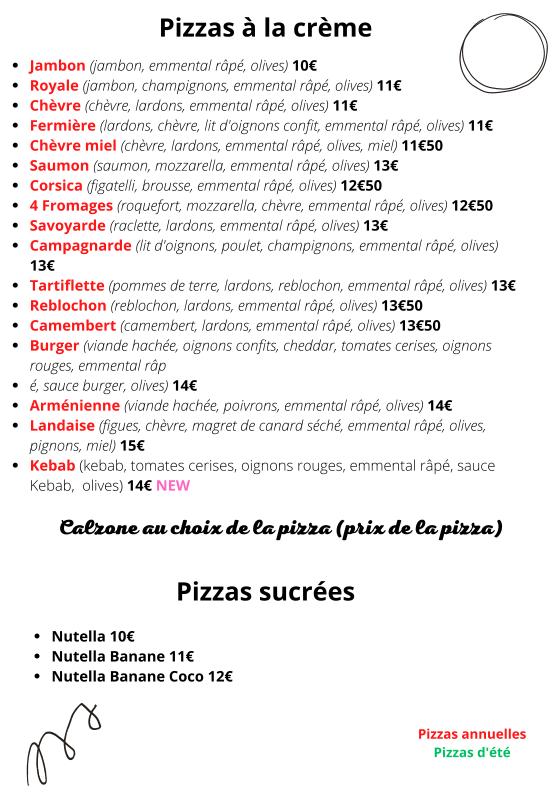 Chez Pepe - Menu Image 2